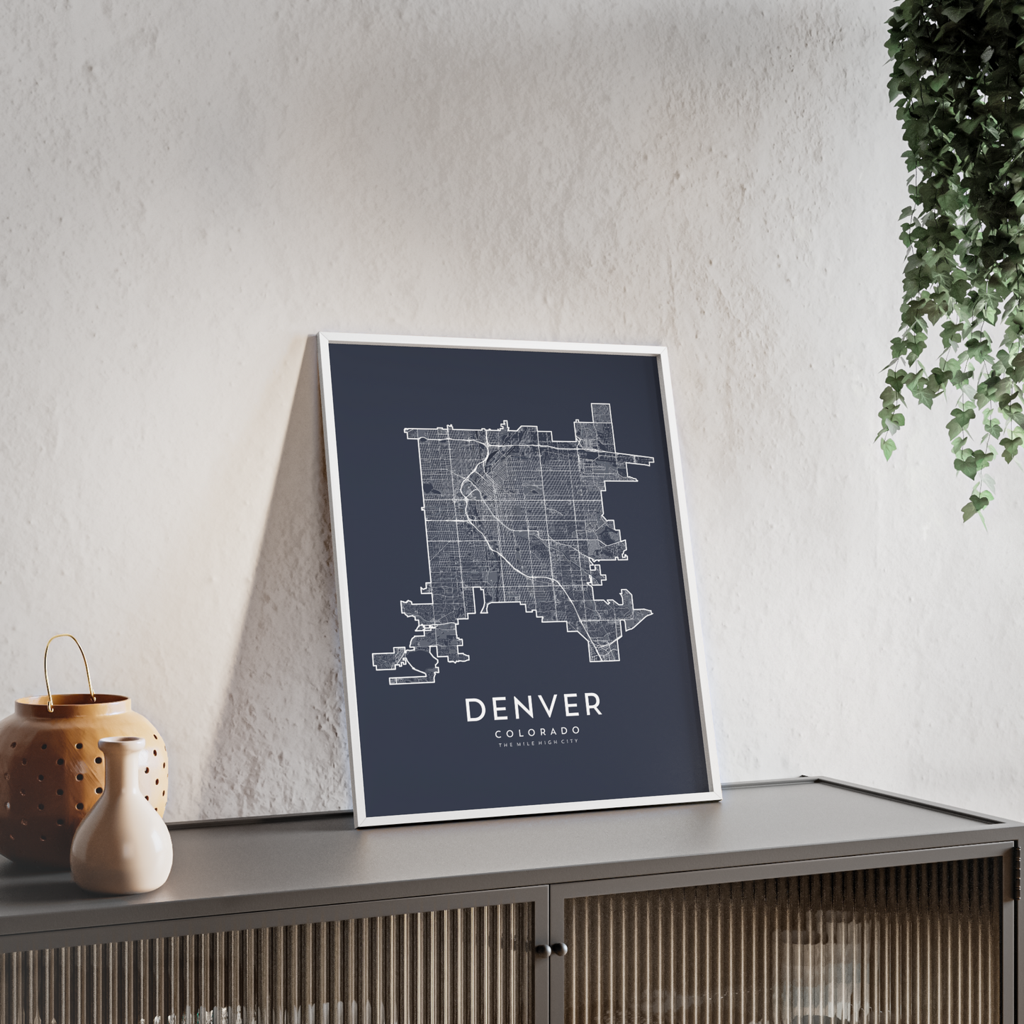 Denver, CO Map Print