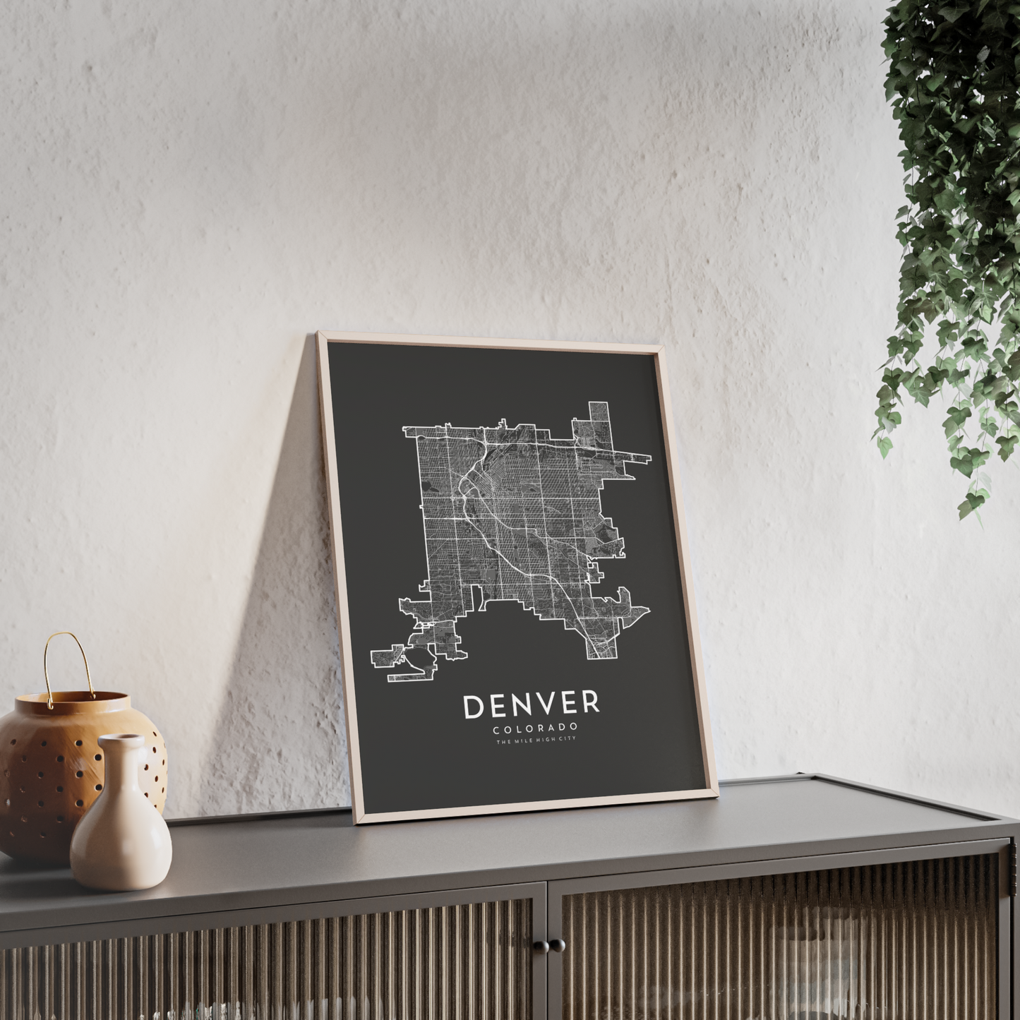 Denver, CO Map Print