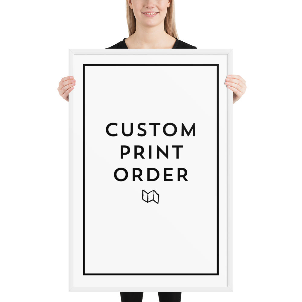 Custom Print Request