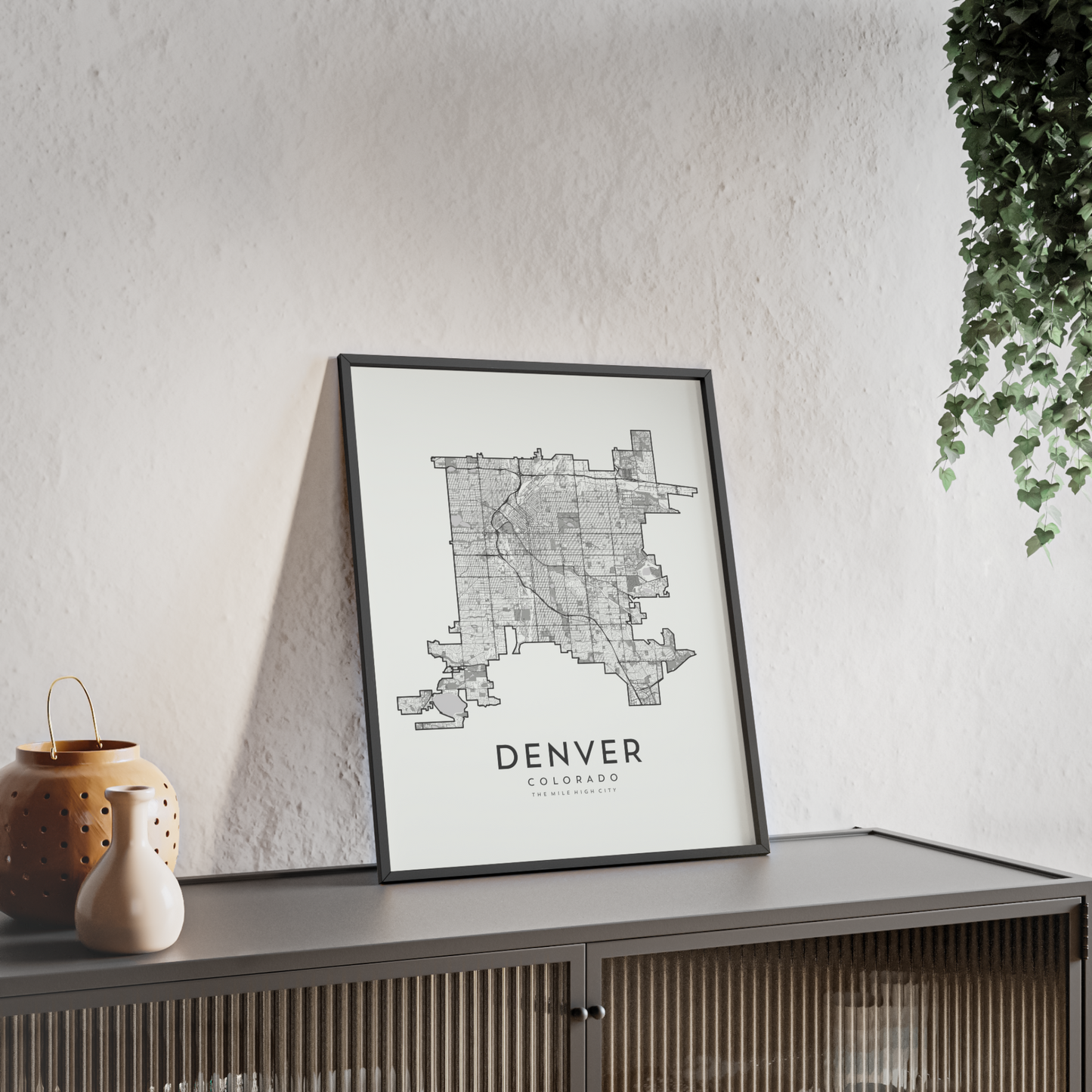 Denver, CO Map Print