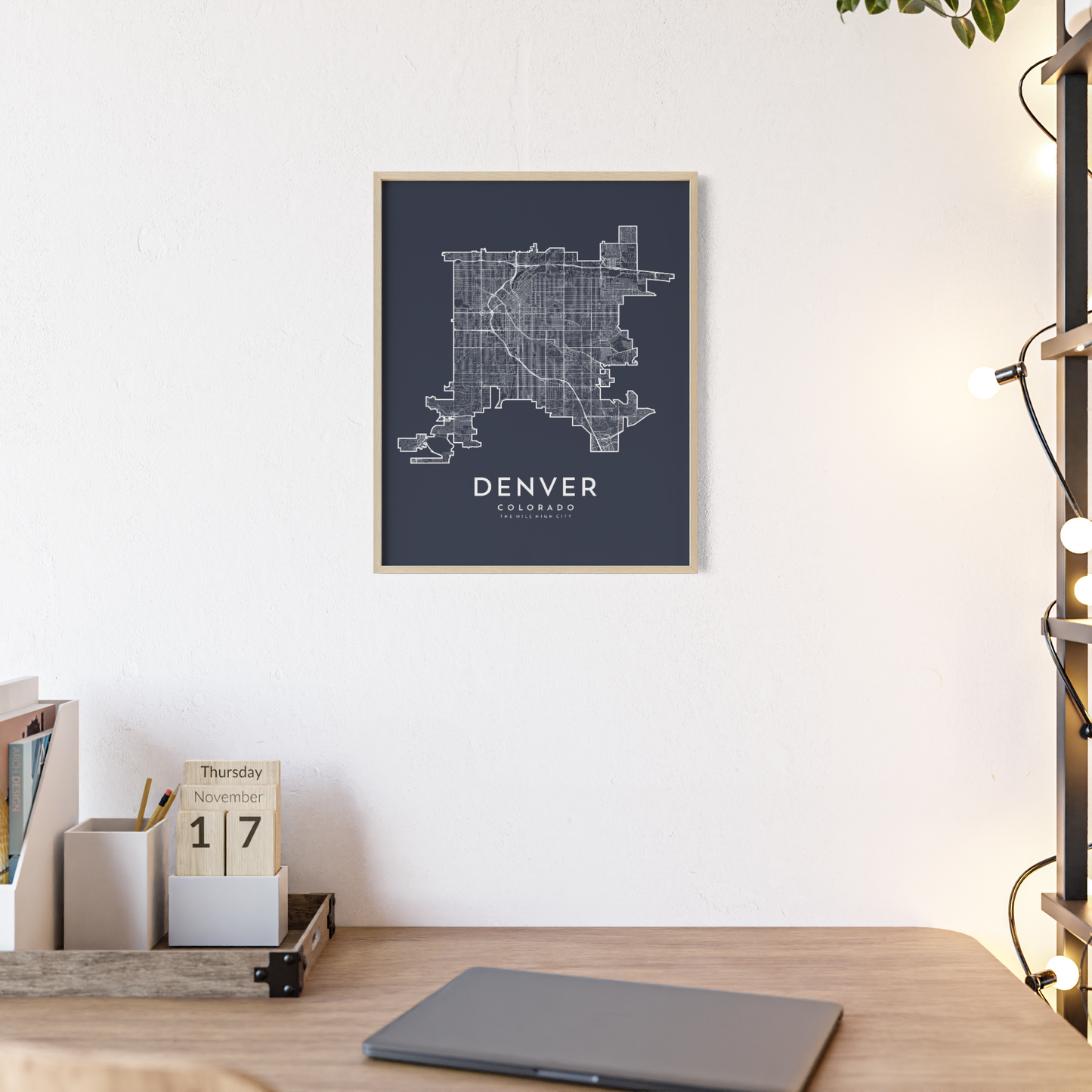 Denver, CO Map Print