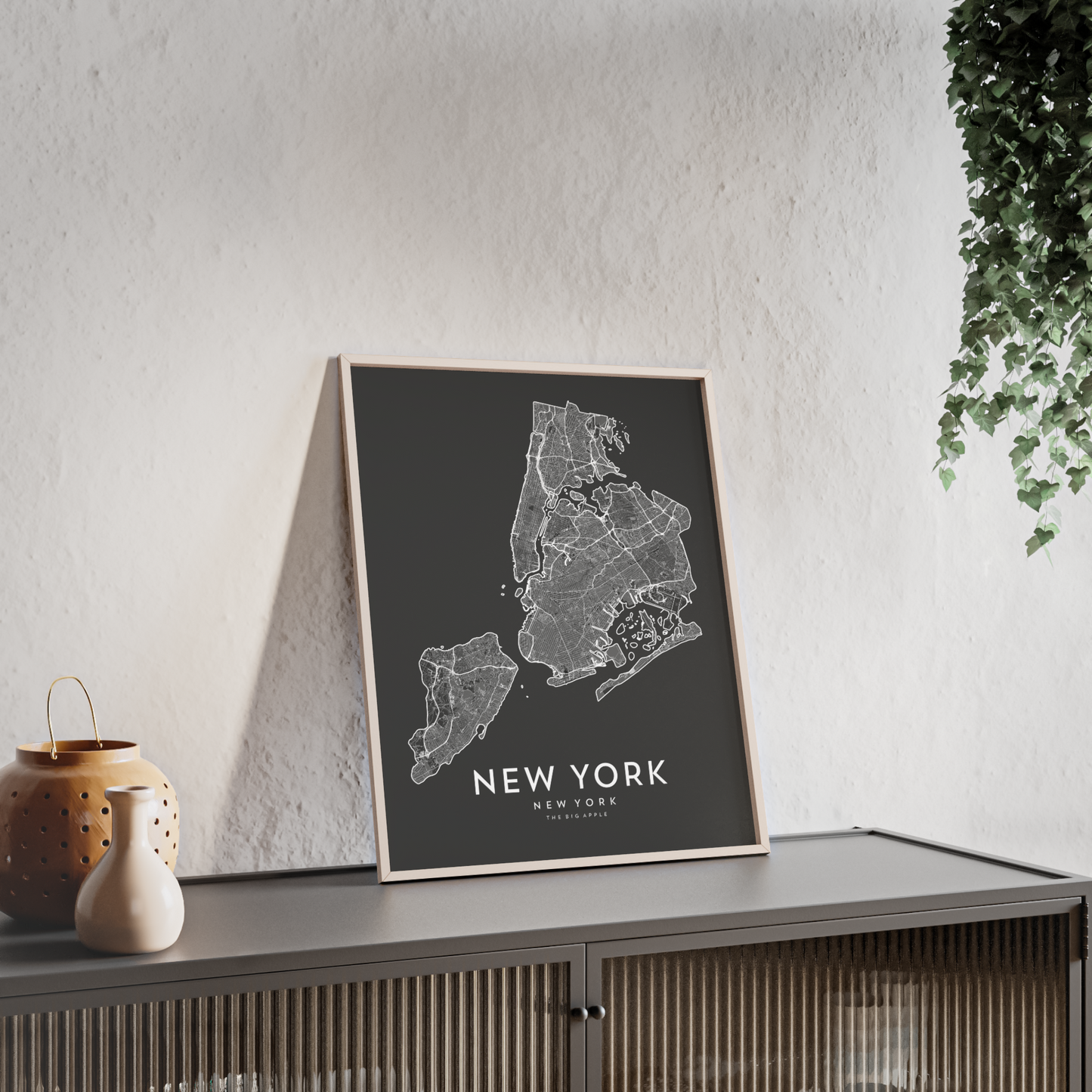 New York, NY Map Print