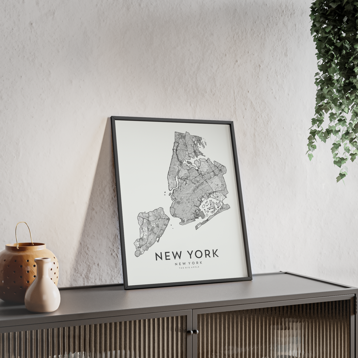 New York, NY Map Print