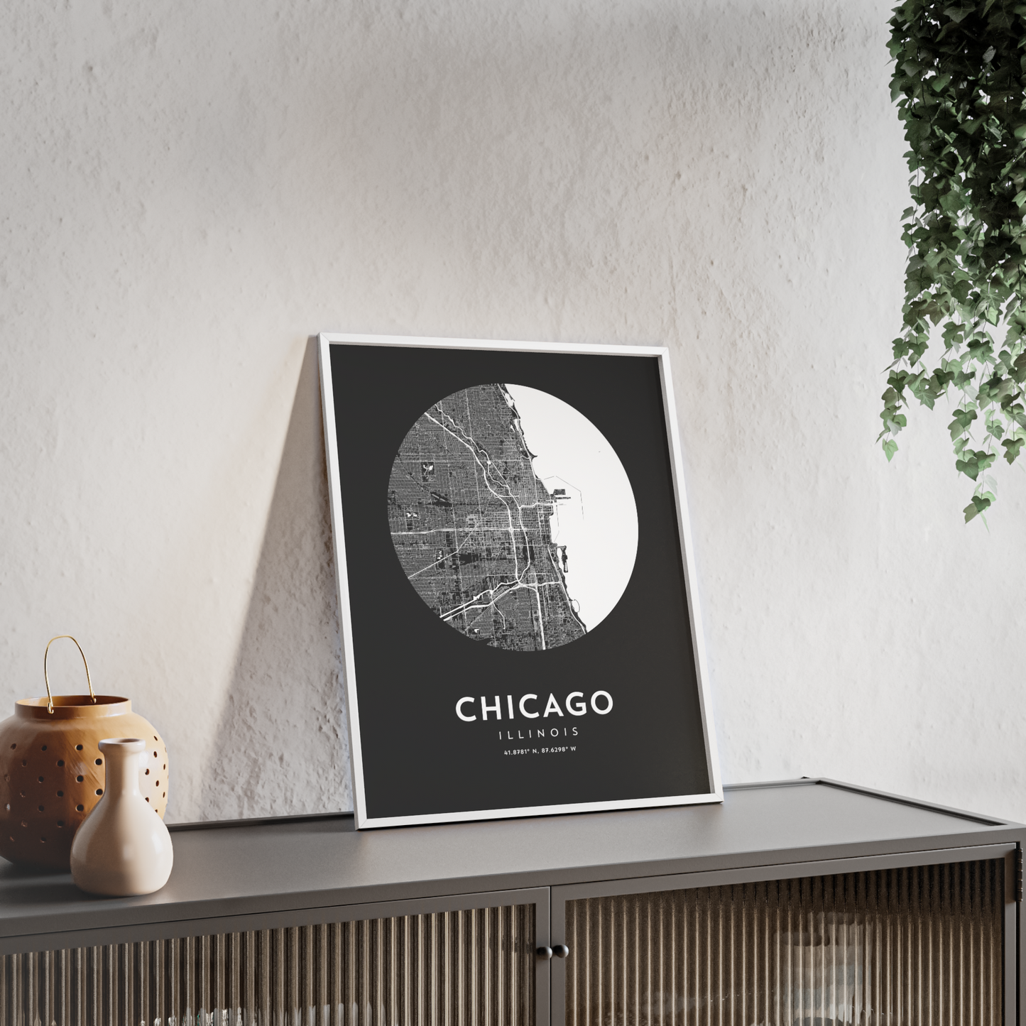 Chicago, IL Map Print