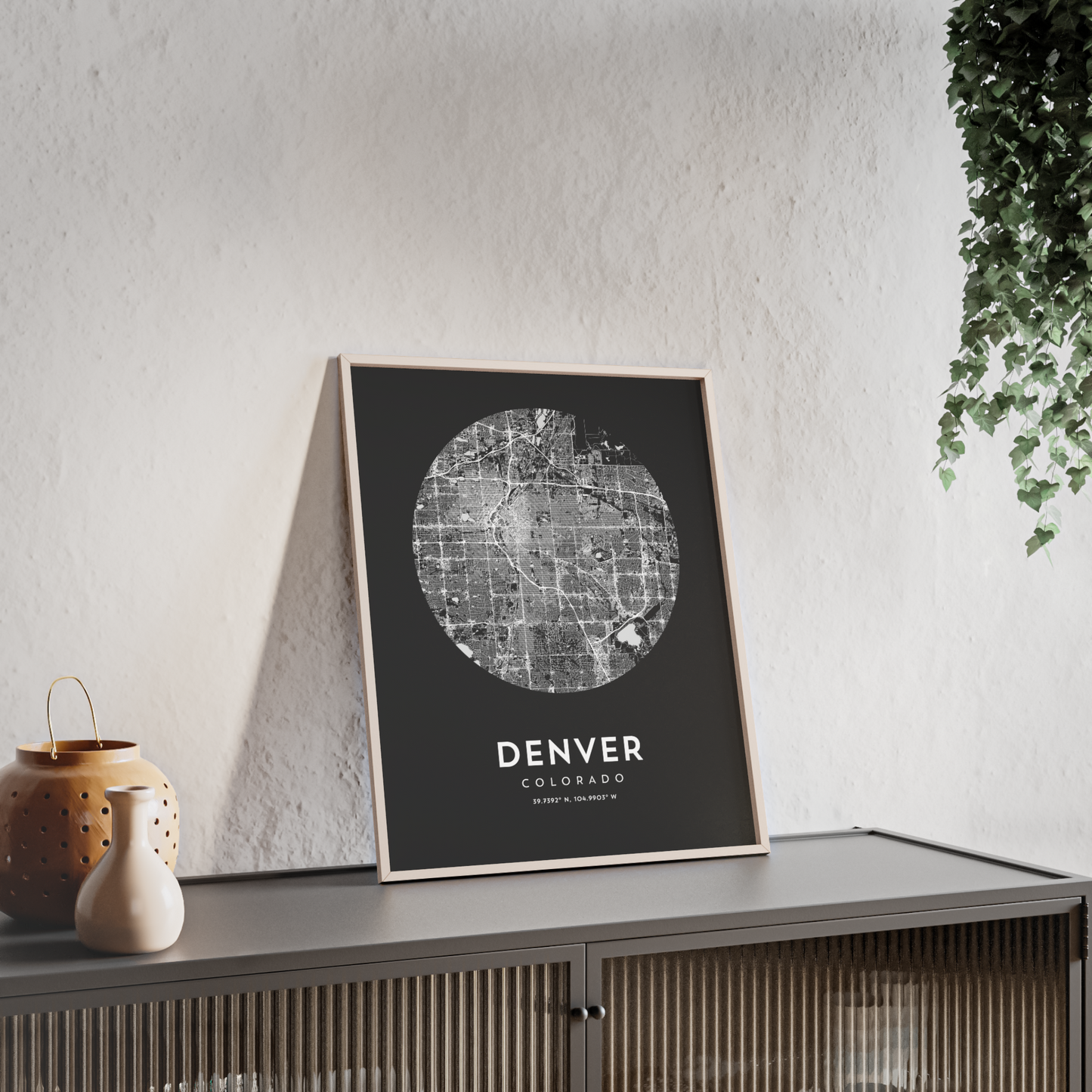 Denver, CO Map Print