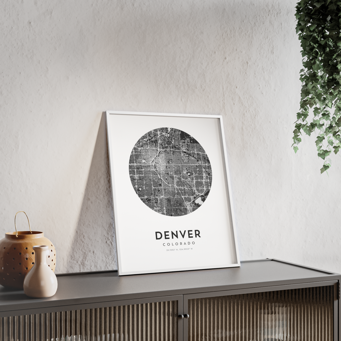 Denver, CO Map Print