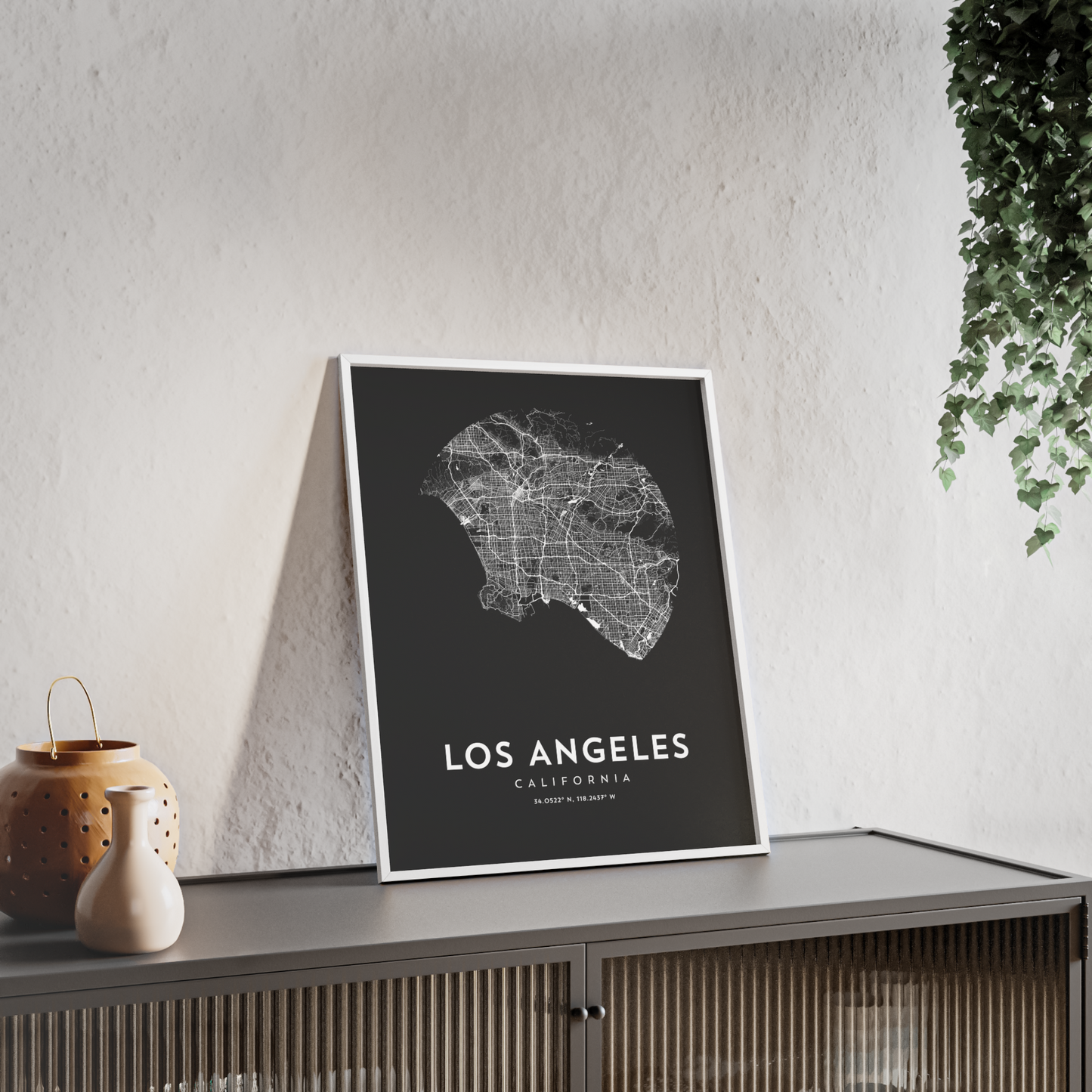 Los Angeles, CA Map Print