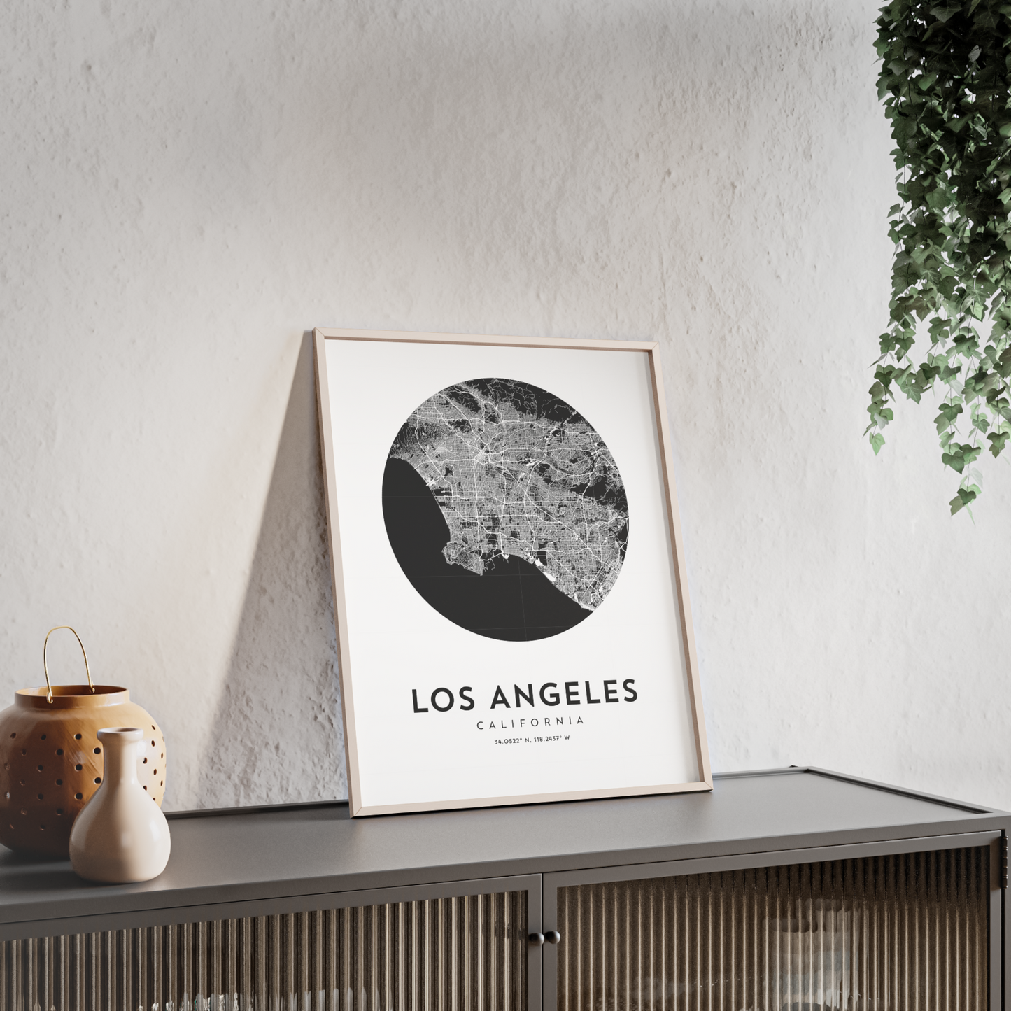 Los Angeles, CA Map Print