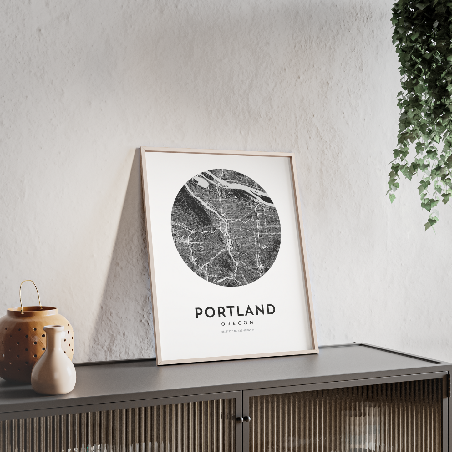 Portland, OR Map Print